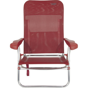 CRESPO Strandstuhl Beach Chair verstellbar Aluminium niedriger Sitz in 3 Farben - 2