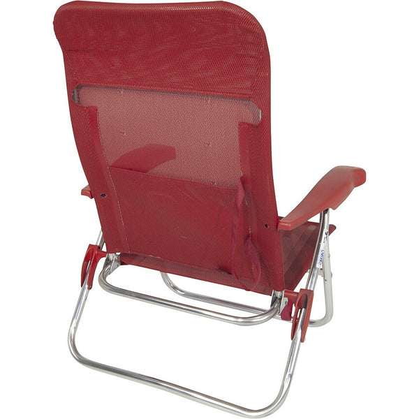 CRESPO Strandstuhl Beach Chair verstellbar Aluminium niedriger Sitz in 3 Farben - 3
