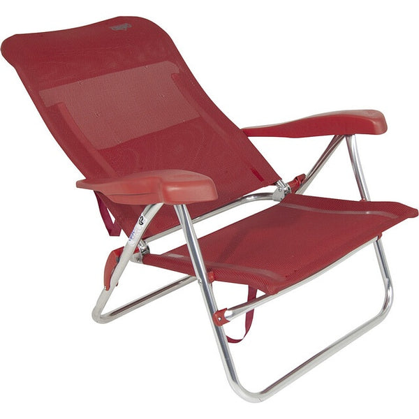 CRESPO Strandstuhl Beach Chair verstellbar Aluminium niedriger Sitz in 3 Farben - 7