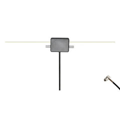 DAB+ Glasklebeantenne aktiv für Auto