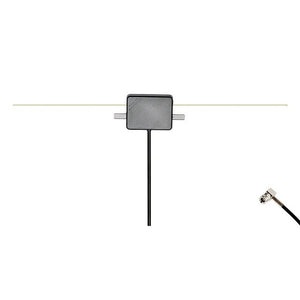 DAB+ Glasklebeantenne aktiv für Auto