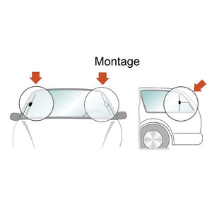 DAB+ Glasklebeantenne aktiv für Auto - 2