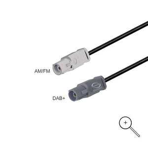 Dachantenne DAB+ aktiv mit FAKRA Adaptern - 2