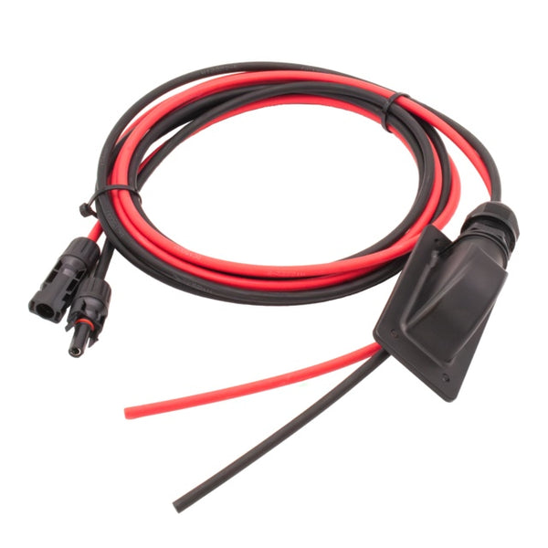 Dachdurchführung Sunsolid 3 m 4 mm² mit MC4-Stecker