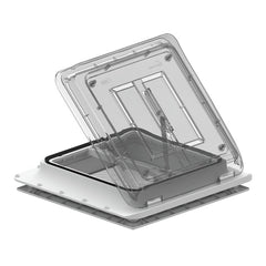 Dachhaube FIAMMA 40x40 cm crystal mit Insektenschutz