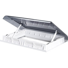 Dachhaube MAXXAIR 70x50 cm mit LED - Dachstärke 42-60 mm
