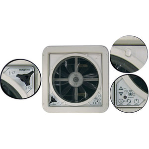 Dachhaube MAXXAIR Maxxfan Deluxe weiß - manueller Ventilator - 3