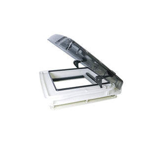 Dachhaube REMItop Vista 40x40 cm milchglas – flach & leise - 2