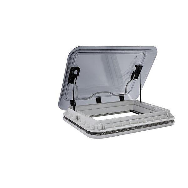 Dachhaube Sky 70×50 cm weiß – Doppelverglasung