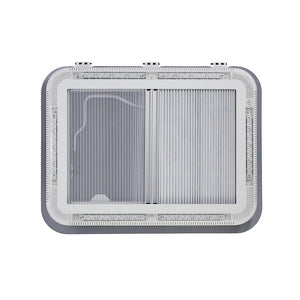 Dachhaube Sky 70×50 cm weiß – Doppelverglasung - 2