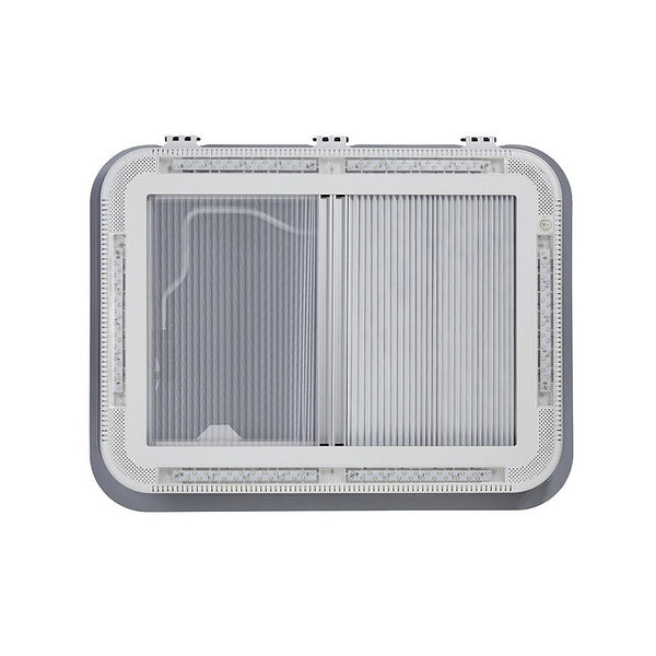 Dachhaube Sky 70×50 cm weiß – Doppelverglasung - 2