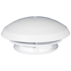 Dachlüfter 16 cm mit Innen-Gitter in Weiß