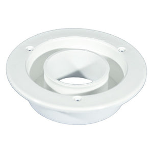 Dachlüfter mit Schlauchanschluss 60 mm, weiß