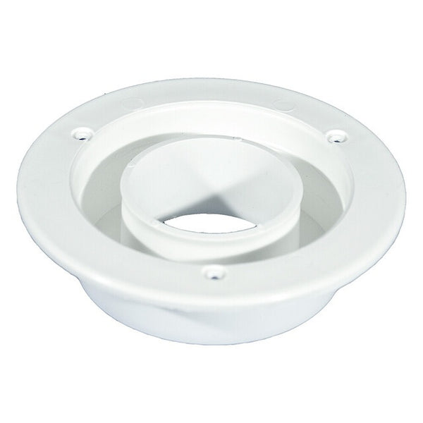 Dachlüfter mit Schlauchanschluss 60 mm, weiß