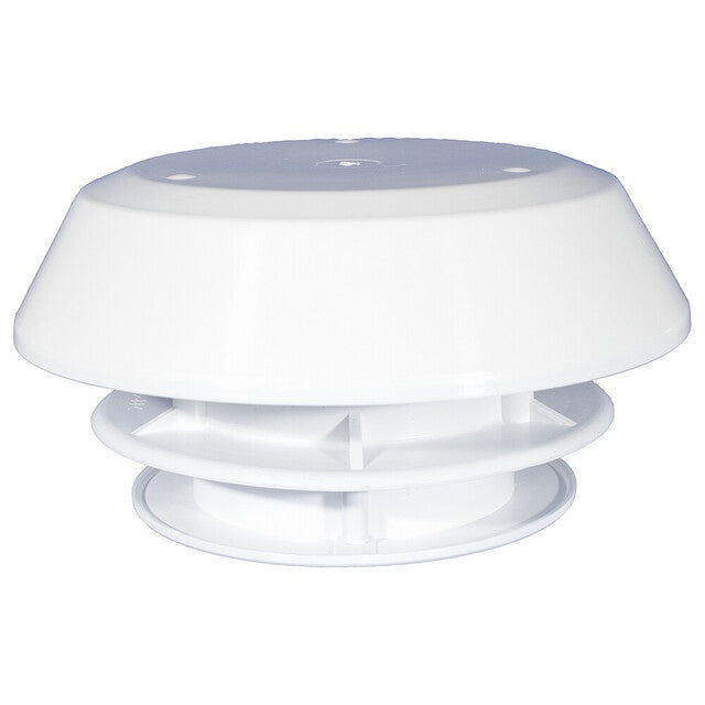 Dachlüfter mit Schlauchanschluss 60 mm, weiß