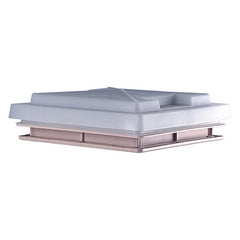Dachluke MPK 29 28x28 cm grau mit Moskitonetz
