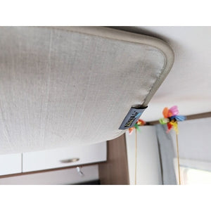 Dachlukenblende NiteAir® 70×50 cm – grau - 3