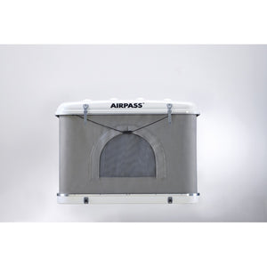 Dachzelt AirPass Large 210x160 cm schwarz - 9