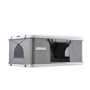 Dachzelt AirPass Medium grau/weiß | 210x145 cm - 2