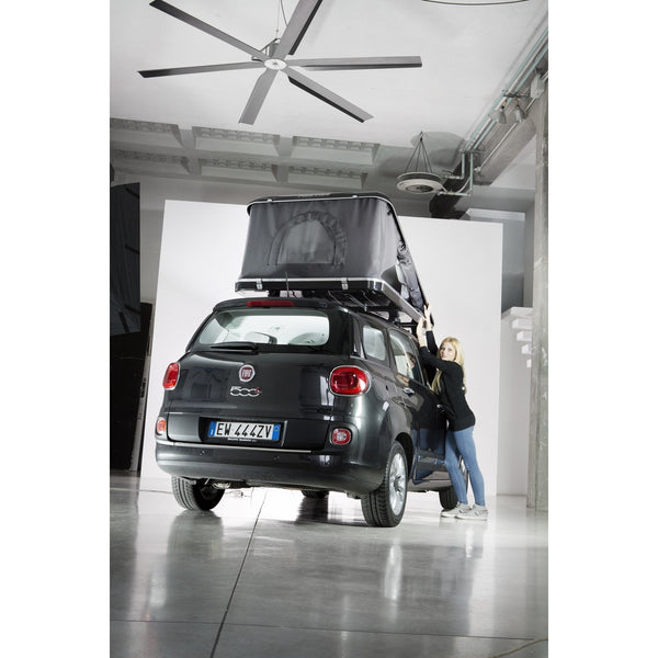 Dachzelt AirPass Medium grau/weiß | 210x145 cm - 4