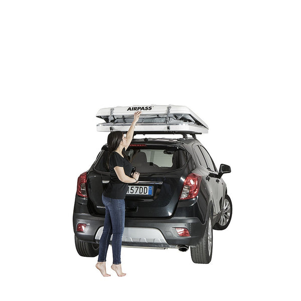 Dachzelt AirPass Medium schwarz / carbon 210x145 cm - 4