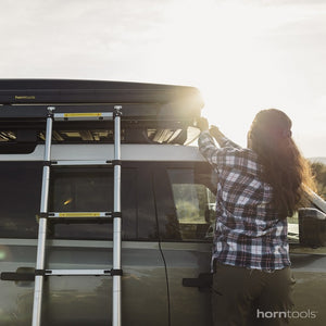 Dachzelt Themis PopUp - horntools grau - 7