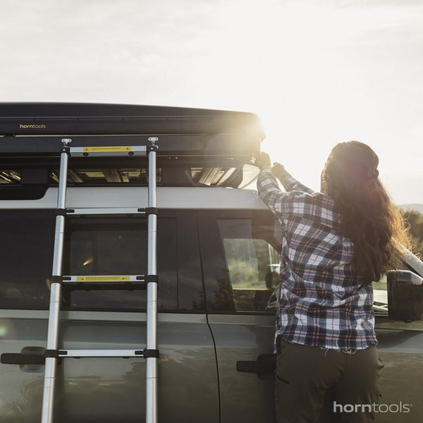Dachzelt Themis PopUp - horntools grau - 7