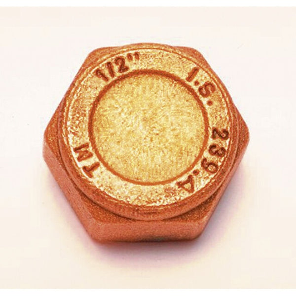 Deckel 1/2 Zoll Messing – LILIE