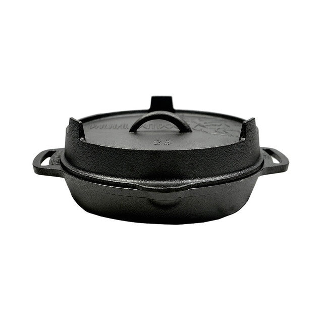 Deckel 25 cm Gusseisen für Feuerpfanne – VALHAL