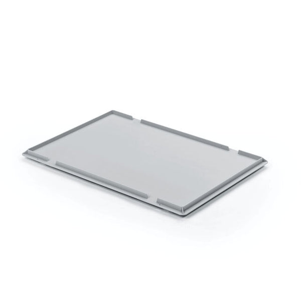 Deckel für Kunststoffbehälter 60×40 cm – grau