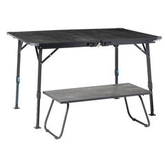 DEFA Flex 3-in-1 Campingtisch schwarz Bambus