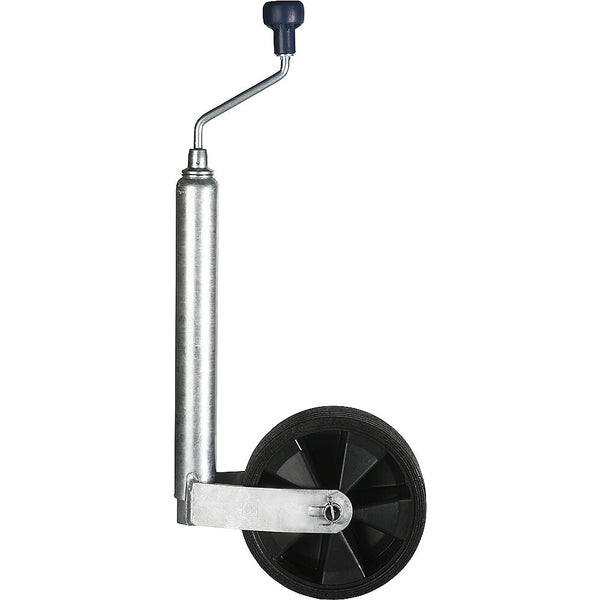 Deichselstützrad ST 48 C 240 S – Kunststofffelge, 150 kg