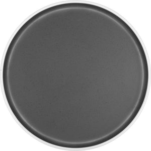 Desserteller BRUNNER Dolomit, 21 cm, schwarz/grau