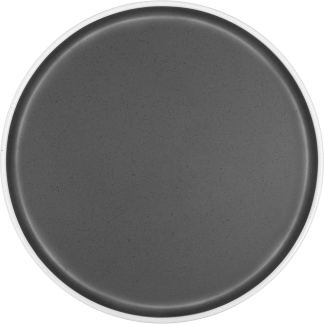 Desserteller BRUNNER Dolomit, 21 cm, schwarz/grau