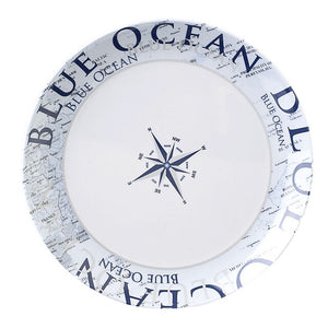 Dessertteller Melamin 20 cm – BRUNNER Blue Ocean