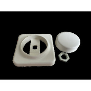 Dimmer-Knopf & Rahmen 8152 – Ersatzteil Weiß