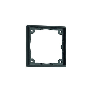 Distanzrahmen flach schwarz 1-fach 3mm für Schalter