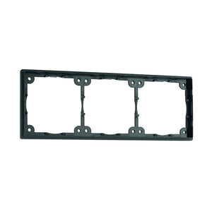 Distanzrahmen flach schwarz 3-fach - FAWO