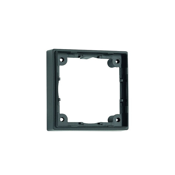 Distanzrahmen schwarz 1-fach für Steckdosen