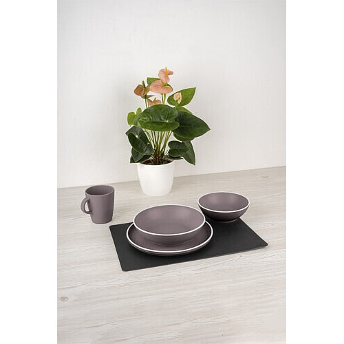 Dolomit Geschirrset 11-tlg. rosé - BRUNNER