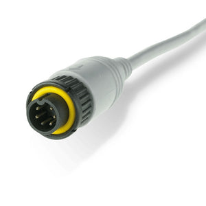 Dometic ADAPT3 6-pol Schraubstecker → Mini-DIN, grau