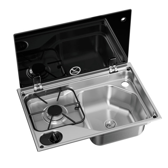 Dometic CVC1525G Koch-Spül-Kombi 1-flammig rechts