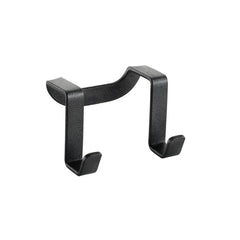 Doppelhaken Galileo LAVA schwarz – für Schranktüren
