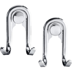 Doppelhaken WENKO Silberg glänzend 2er-Set