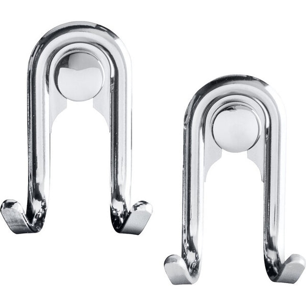 Doppelhaken WENKO Silberg glänzend 2er-Set