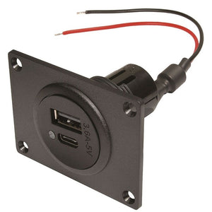 Doppelsteckdose USB-C/A 12-24V PRO CAR
