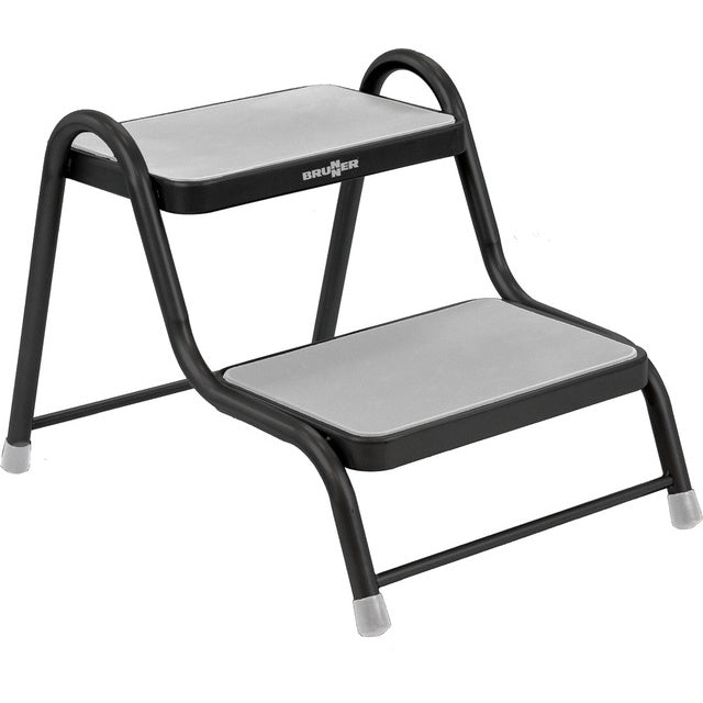 Doppeltrittstufe BRUNNER King schwarz - stabil und sicher