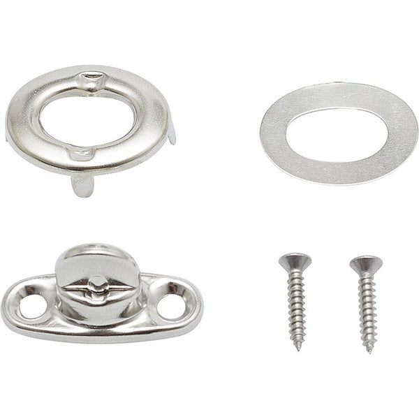 Drehverschlüsse Prym 33mm, 4 Stück vernickelt