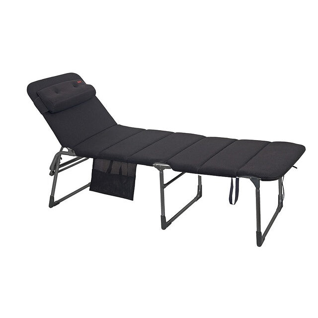 Dreibeinliege Deluxe CRESPO – Komfortable Campingliege