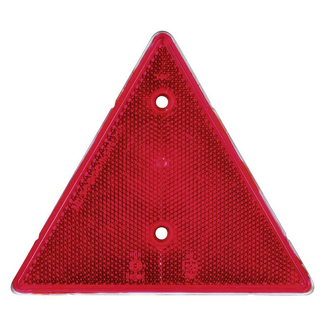 Dreieckrückstrahler rot 2er-Set 6x8x3 cm